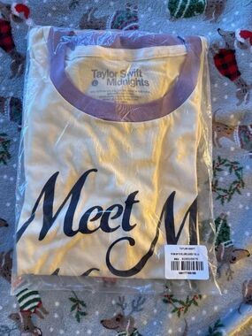 Taylor Swift “Meet Me At Midnight” Colorblocked Tee – Midnights - LARGE NWT